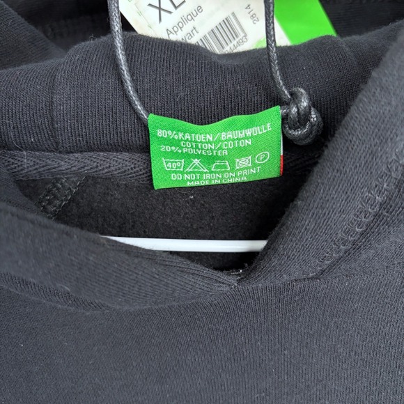 New Heineken Beer Hoodie XL Mens Black Official Merchandise Hooded Sweatshirt - Picture 8 of 10